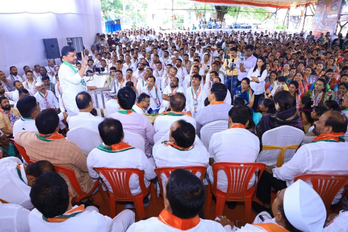 Activists are our real strength; every subsequent decision will be taken with their advice – MLA Sunil Shelke